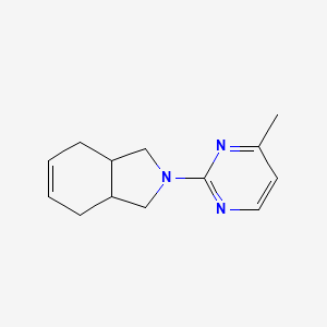 2-(4-Methylpyrimidin-2-yl)-1,3,3a,4,7,7a-hexahydroisoindole