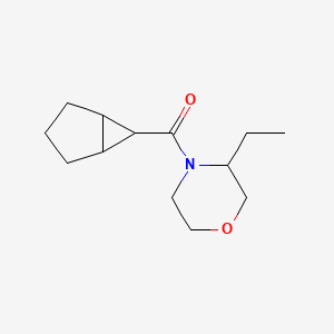 6-Bicyclo[3.1.0]hexanyl-(3-ethylmorpholin-4-yl)methanone