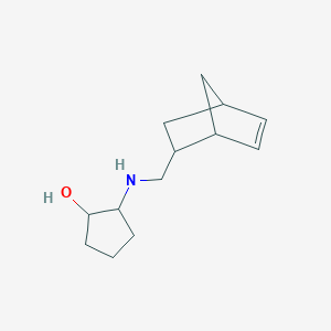 2-(2-Bicyclo[2.2.1]hept-5-enylmethylamino)cyclopentan-1-ol