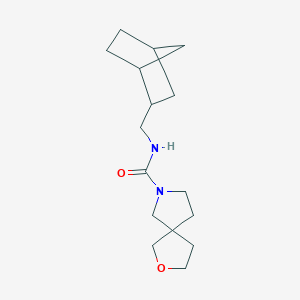 N-(2-bicyclo[2.2.1]heptanylmethyl)-2-oxa-7-azaspiro[4.4]nonane-7-carboxamide