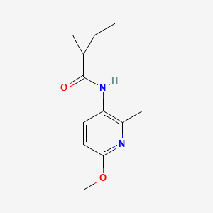 N-(6-methoxy-2-methylpyridin-3-yl)-2-methylcyclopropane-1-carboxamide