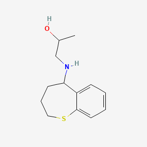 1-(2,3,4,5-Tetrahydro-1-benzothiepin-5-ylamino)propan-2-ol