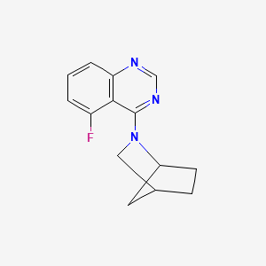 4-(2-Azabicyclo[2.2.1]heptan-2-yl)-5-fluoroquinazoline