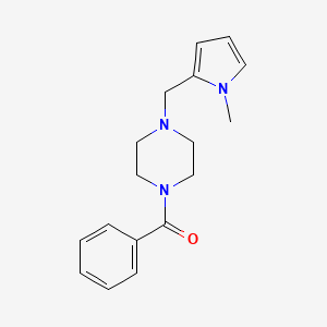 [4-[(1-Methylpyrrol-2-yl)methyl]piperazin-1-yl]-phenylmethanone