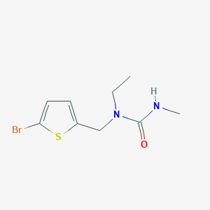 1-[(5-Bromothiophen-2-yl)methyl]-1-ethyl-3-methylurea