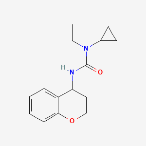 1-cyclopropyl-3-(3,4-dihydro-2H-chromen-4-yl)-1-ethylurea