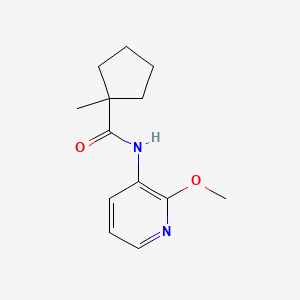 N-(2-methoxypyridin-3-yl)-1-methylcyclopentane-1-carboxamide