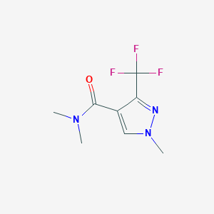 N,N,1-trimethyl-3-(trifluoromethyl)pyrazole-4-carboxamide