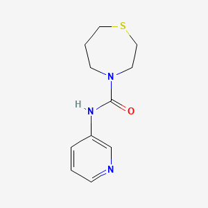 N-pyridin-3-yl-1,4-thiazepane-4-carboxamide