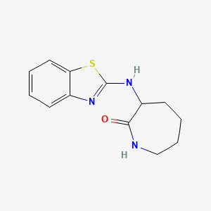 3-(1,3-Benzothiazol-2-ylamino)azepan-2-one