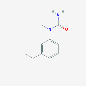 1-Methyl-1-(3-propan-2-ylphenyl)urea