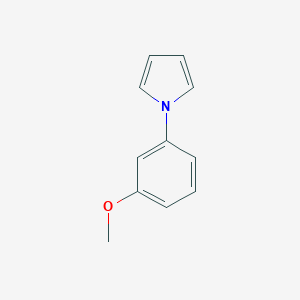 molecular formula C11H11NO B068973 1-(3-Methoxyphenyl)-1H-pyrrole CAS No. 188953-77-7