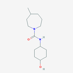 N-(4-hydroxycyclohexyl)-4-methylazepane-1-carboxamide