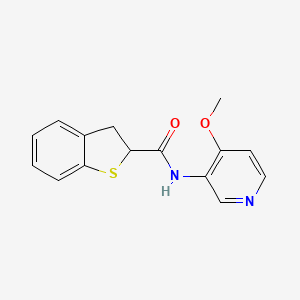 N-(4-methoxypyridin-3-yl)-2,3-dihydro-1-benzothiophene-2-carboxamide