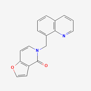 5-(Quinolin-8-ylmethyl)furo[3,2-c]pyridin-4-one