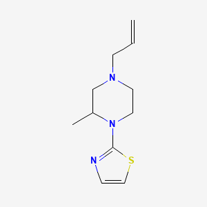 2-(2-Methyl-4-prop-2-enylpiperazin-1-yl)-1,3-thiazole