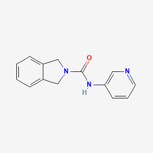 N-pyridin-3-yl-1,3-dihydroisoindole-2-carboxamide