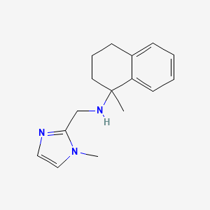 1-methyl-N-[(1-methylimidazol-2-yl)methyl]-3,4-dihydro-2H-naphthalen-1-amine