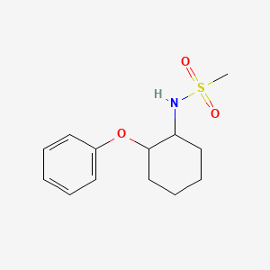 N-(2-phenoxycyclohexyl)methanesulfonamide