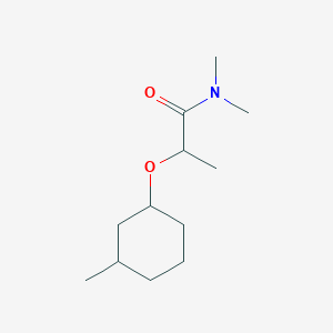 N,N-dimethyl-2-(3-methylcyclohexyl)oxypropanamide