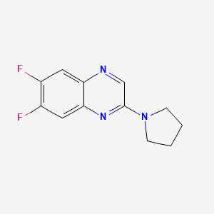 6,7-Difluoro-2-pyrrolidin-1-ylquinoxaline