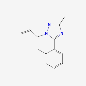 3-Methyl-5-(2-methylphenyl)-1-prop-2-enyl-1,2,4-triazole