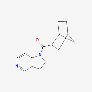 2-Bicyclo[2.2.1]heptanyl(2,3-dihydropyrrolo[3,2-c]pyridin-1-yl)methanone