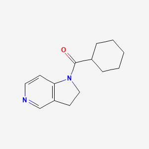 Cyclohexyl(2,3-dihydropyrrolo[3,2-c]pyridin-1-yl)methanone