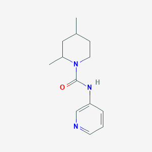 2,4-dimethyl-N-pyridin-3-ylpiperidine-1-carboxamide