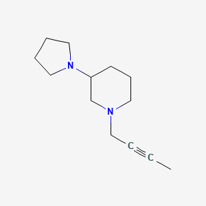 1-But-2-ynyl-3-pyrrolidin-1-ylpiperidine