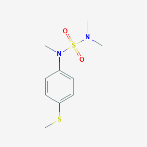 N-(dimethylsulfamoyl)-N-methyl-4-methylsulfanylaniline