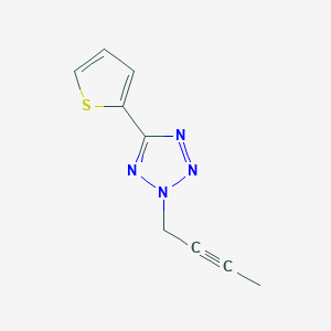 2-But-2-ynyl-5-thiophen-2-yltetrazole