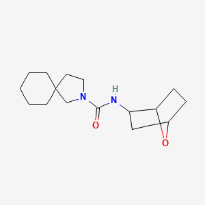 N-(7-oxabicyclo[2.2.1]heptan-2-yl)-2-azaspiro[4.5]decane-2-carboxamide