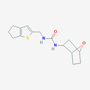 1-(5,6-dihydro-4H-cyclopenta[b]thiophen-2-ylmethyl)-3-(7-oxabicyclo[2.2.1]heptan-2-yl)urea