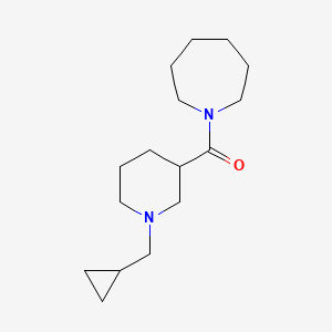 Azepan-1-yl-[1-(cyclopropylmethyl)piperidin-3-yl]methanone