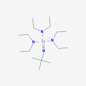 molecular formula C16H39N4Ta-3 B068984 (叔丁基亚氨基)三(二乙氨基)钽 CAS No. 169896-41-7