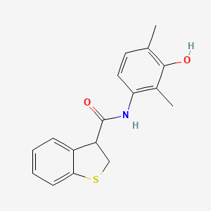 N-(3-hydroxy-2,4-dimethylphenyl)-2,3-dihydro-1-benzothiophene-3-carboxamide