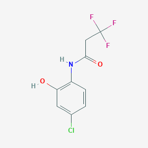 N-(4-chloro-2-hydroxyphenyl)-3,3,3-trifluoropropanamide