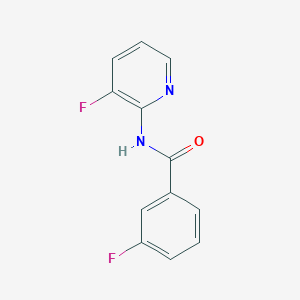 3-fluoro-N-(3-fluoropyridin-2-yl)benzamide