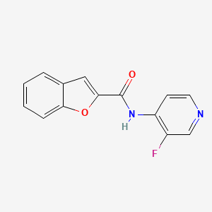 N-(3-fluoropyridin-4-yl)-1-benzofuran-2-carboxamide