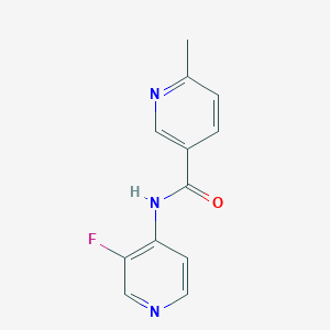 N-(3-fluoropyridin-4-yl)-6-methylpyridine-3-carboxamide