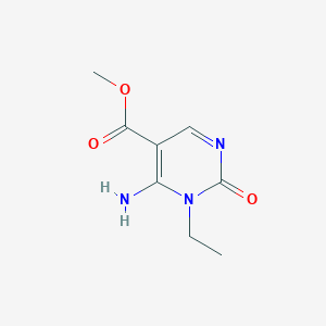 B068989 Methyl 6-amino-1-ethyl-2-oxopyrimidine-5-carboxylate CAS No. 168428-15-7