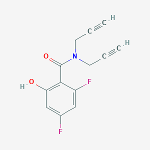 2,4-difluoro-6-hydroxy-N,N-bis(prop-2-ynyl)benzamide