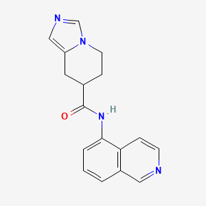 N-isoquinolin-5-yl-5,6,7,8-tetrahydroimidazo[1,5-a]pyridine-7-carboxamide