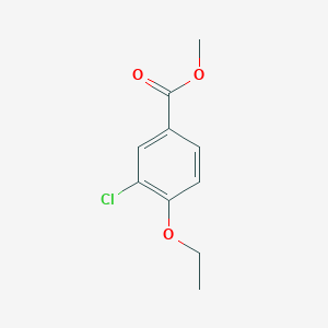 molecular formula C10H11ClO3 B068993 3-氯-4-乙氧基苯甲酸甲酯 CAS No. 192512-43-9
