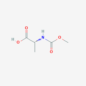 B069004 (2R)-2-(methoxycarbonylamino)propanoic Acid CAS No. 171567-85-4