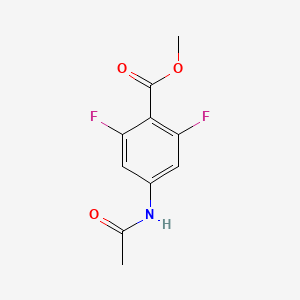 Methyl 4-acetamido-2,6-difluorobenzoate