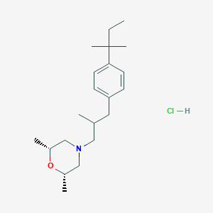 molecular formula C21H36ClNO B000691 盐酸阿莫罗芬 CAS No. 78613-38-4