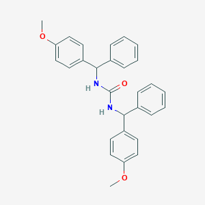 B069119 N,N'-Bis((4-methoxyphenyl)phenylmethyl)urea CAS No. 160807-89-6