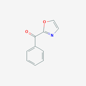 molecular formula C10H7NO2 B069182 2-苯甲酰恶唑 CAS No. 174150-58-4